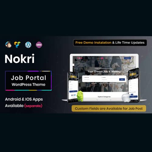 Nokri โ Job Board WordPress Theme