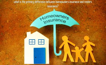 what is the primary difference between homeowners insurance and renters insurance?